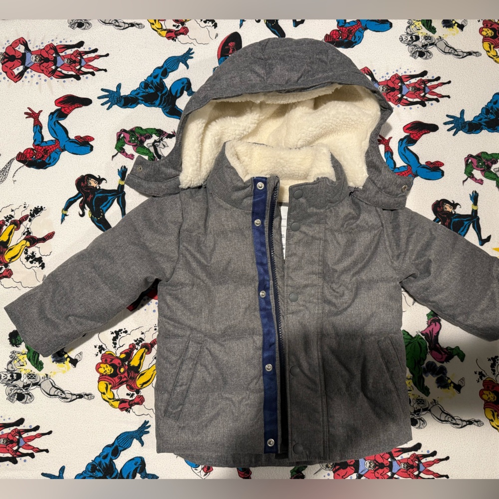 GAP Cream Sherpa Jacket